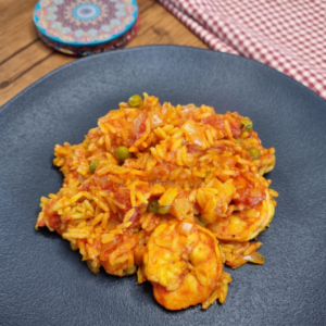 Arroz com Camarão Simples