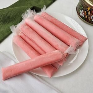 Geladinho Cremoso de Morango