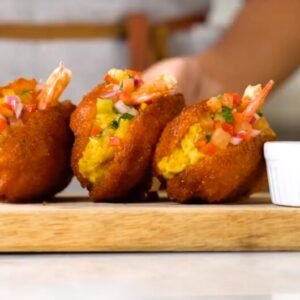 Mini Acarajés na Airfryer