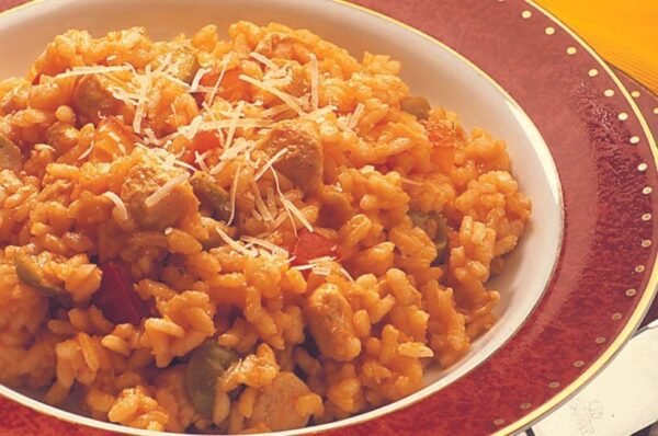 Risoto de Frango Delícioso