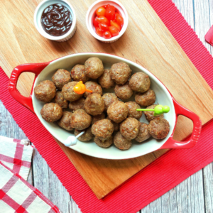 Almôndegas na Airfryer