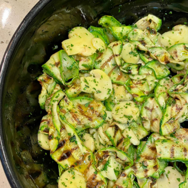 Antepasto de Abobrinha com Champignon
