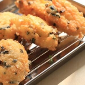 Bolinho de Arroz na Airfryer