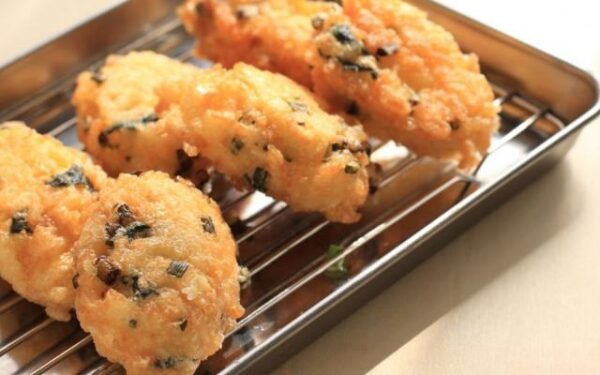 Bolinho de Arroz na Airfryer