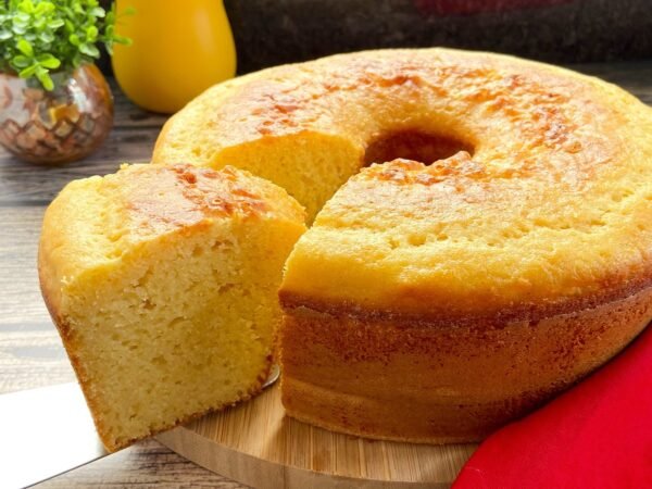 Bolo de Fubá Fofinho