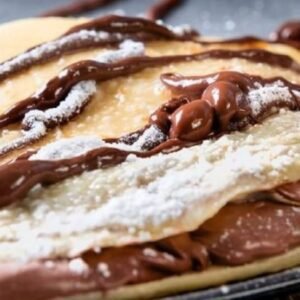 Crepe de Café com Chocolate
