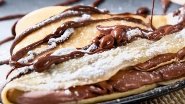 Crepe de Café com Chocolate