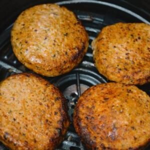 Hambúrguer na Airfryer