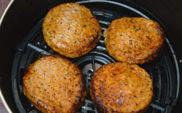 Hambúrguer na Airfryer