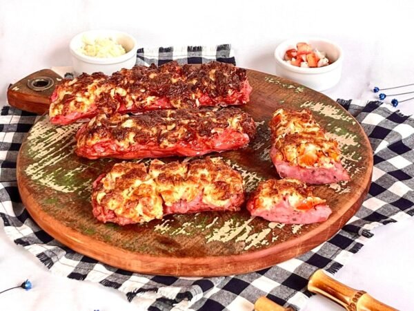Linguiça Recheada na Airfryer