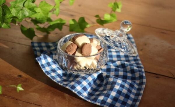 Sequilhos de Chocolate e Leite Ninho