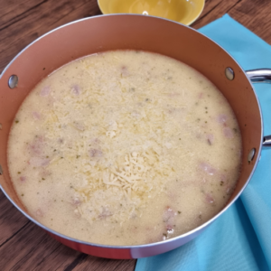 Sopa de Batata com Bacon