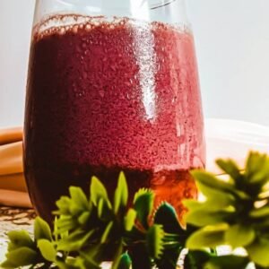 Suco Detox de Uva com Chia