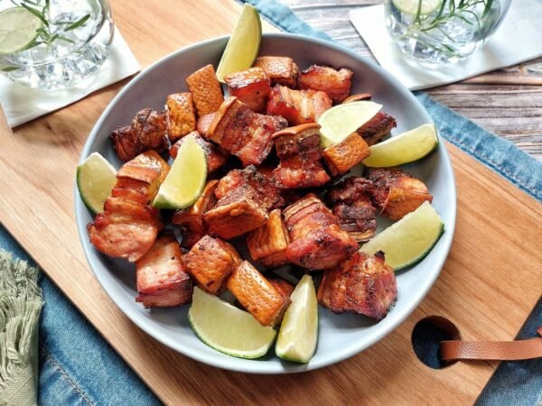 Torresmo na Airfryer