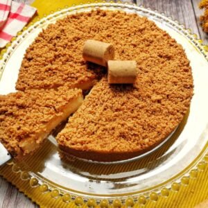 Torta de Paçoca Fácil
