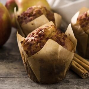 Muffins de Maçã e Nozes: Lanchinho Perfeito para a Festividade