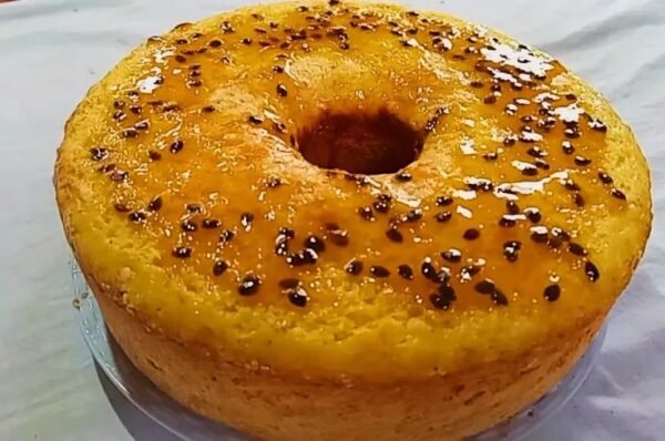 Bolo de Maracujá Fofinho