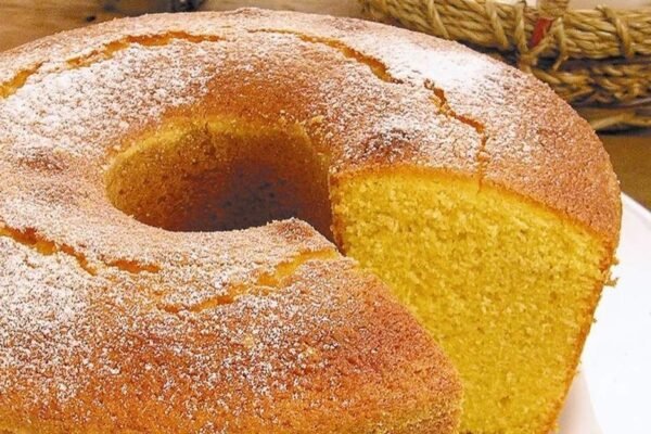 Bolo de Fubá Simples da Vovó