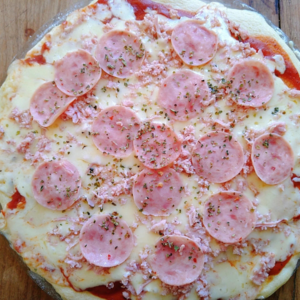 Pizza Rápida de Micro-ondas