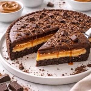 Torta de Chocolate com Doce de Leite